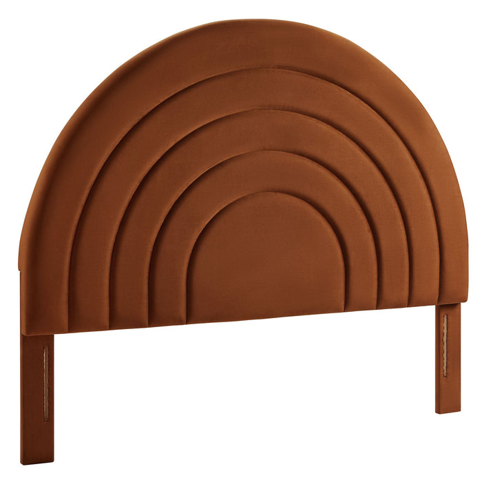 Modway Solana Arched Performance Velvet Headboard Bedroom Furniture - View 135