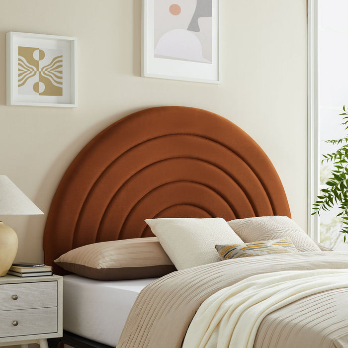Modway Solana Arched Performance Velvet Headboard Bedroom Furniture - View 85