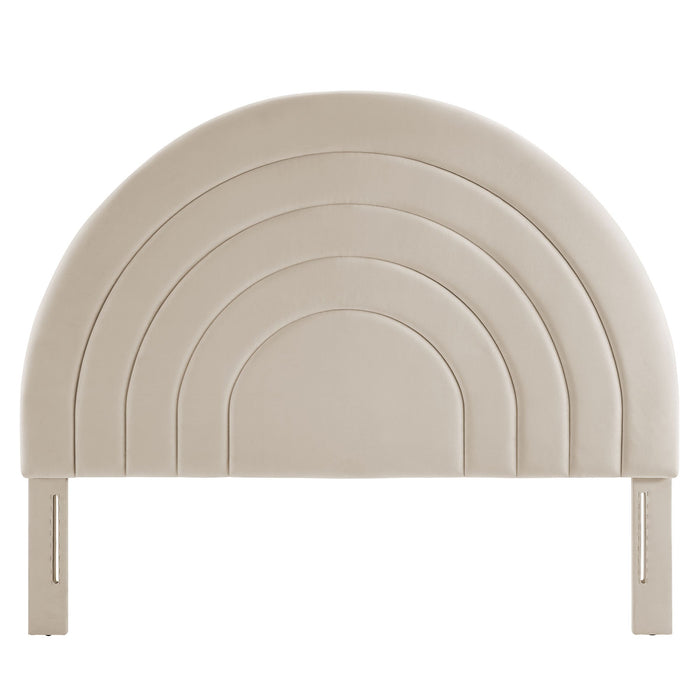 Modway Solana Arched Performance Velvet Headboard Bedroom Furniture - View 95