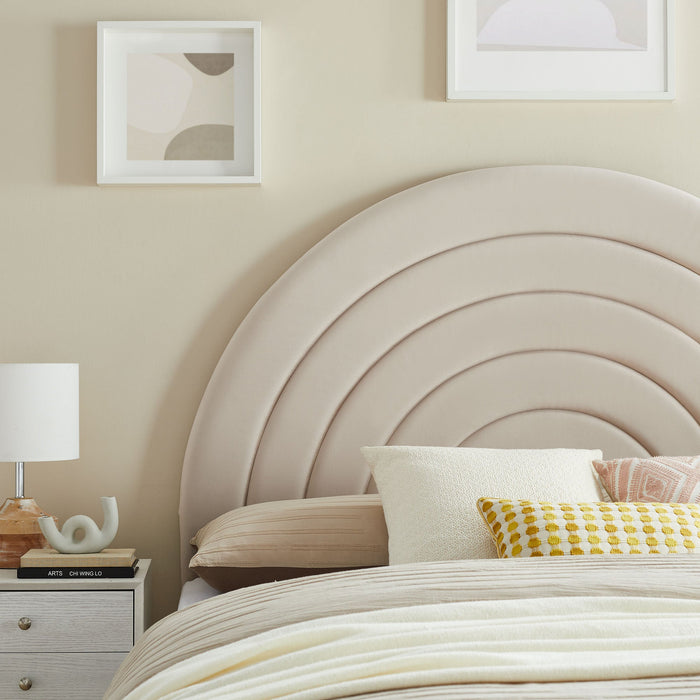 Modway Solana Arched Performance Velvet Headboard Bedroom Furniture - View 94