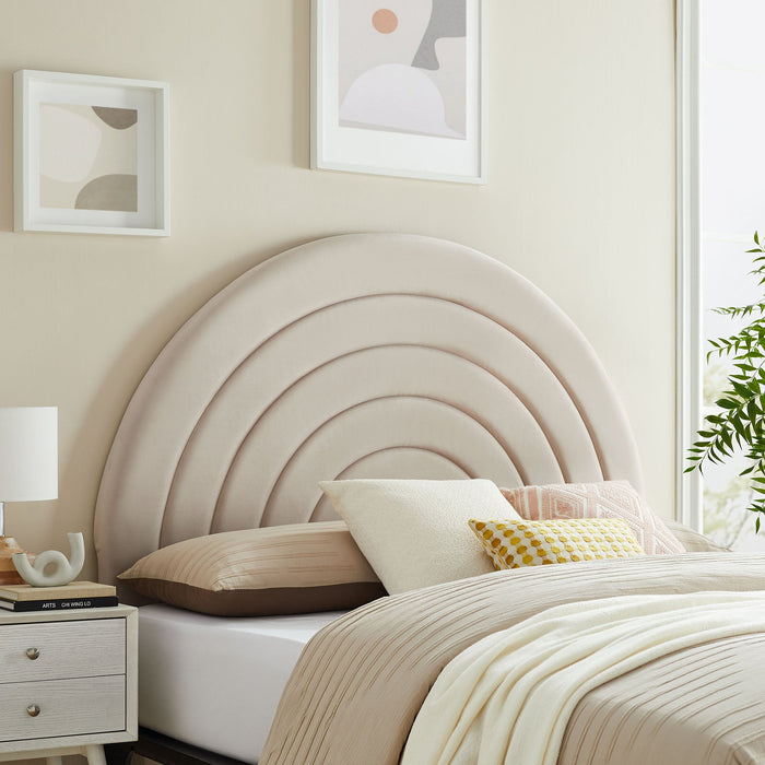 Modway Solana Arched Performance Velvet Headboard Bedroom Furniture - View 91