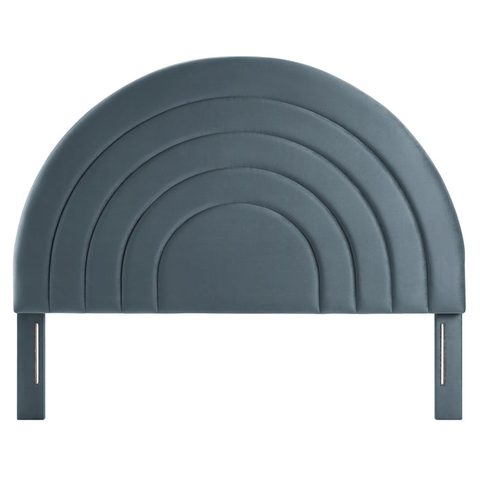 Modway Solana Arched Performance Velvet Headboard Bedroom Furniture - View 101
