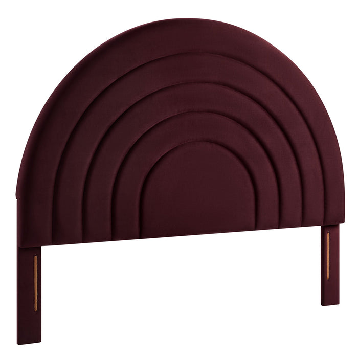 Modway Solana Arched Performance Velvet Headboard Bedroom Furniture - View 138