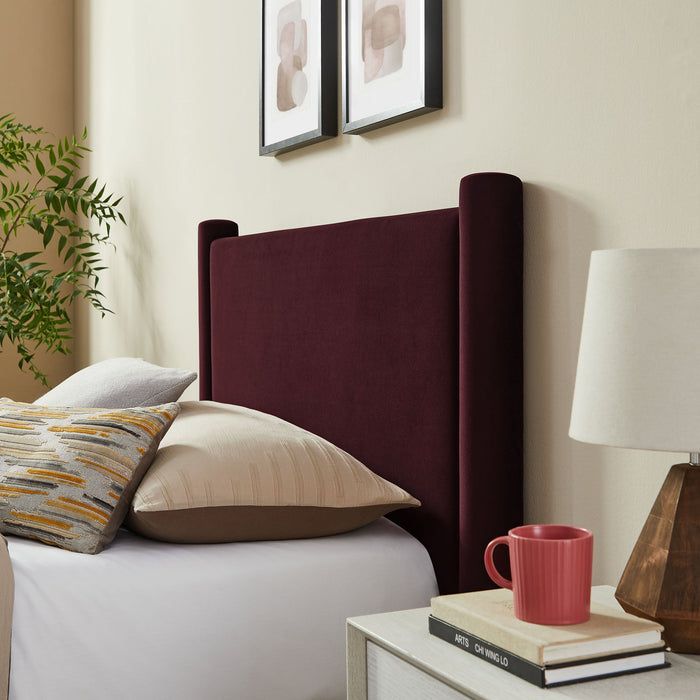 Rael Performance Velvet Platform Bed