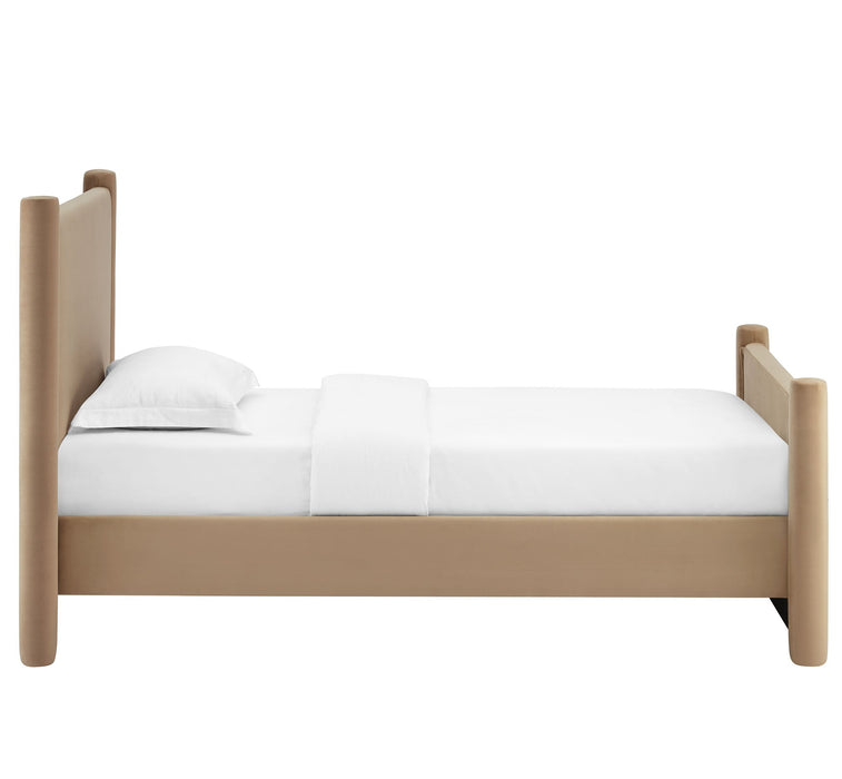 Rael Performance Velvet Platform Bed