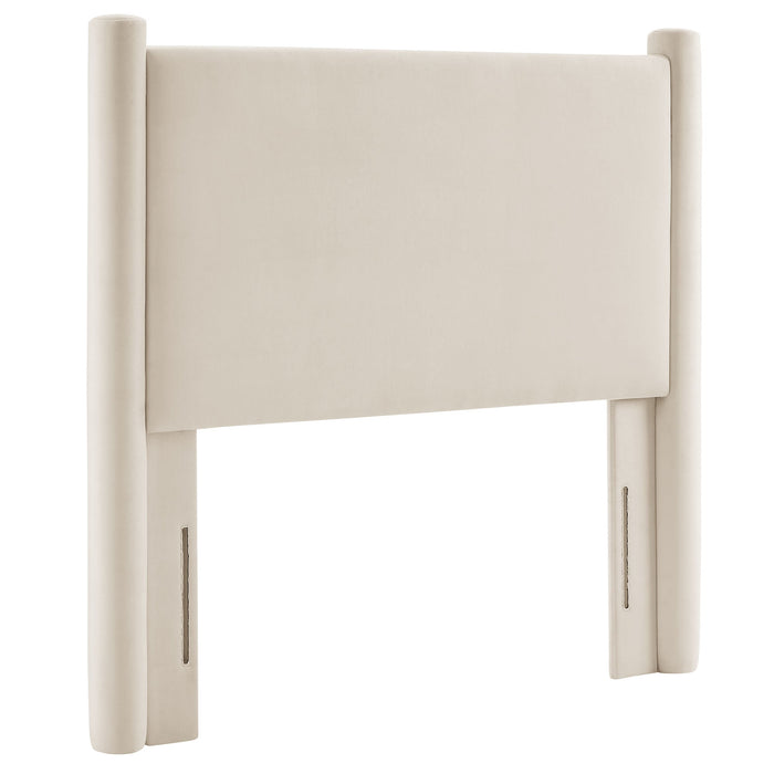 Rael Performance Velvet Headboard