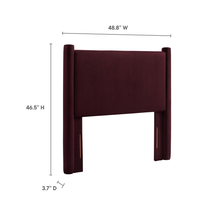 Rael Performance Velvet Headboard