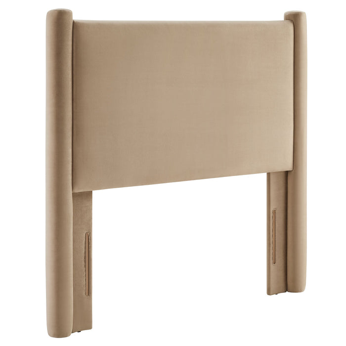 Rael Performance Velvet Headboard