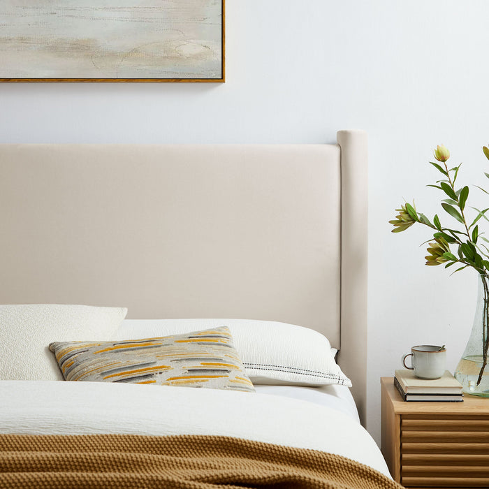 Rael Performance Velvet Headboard