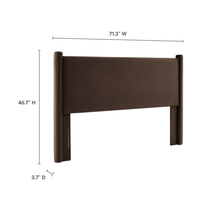 Rael Performance Velvet Headboard