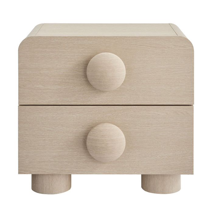 Modway Sonnet 2-Drawer Nightstand Bedroom Furniture - Dimensions