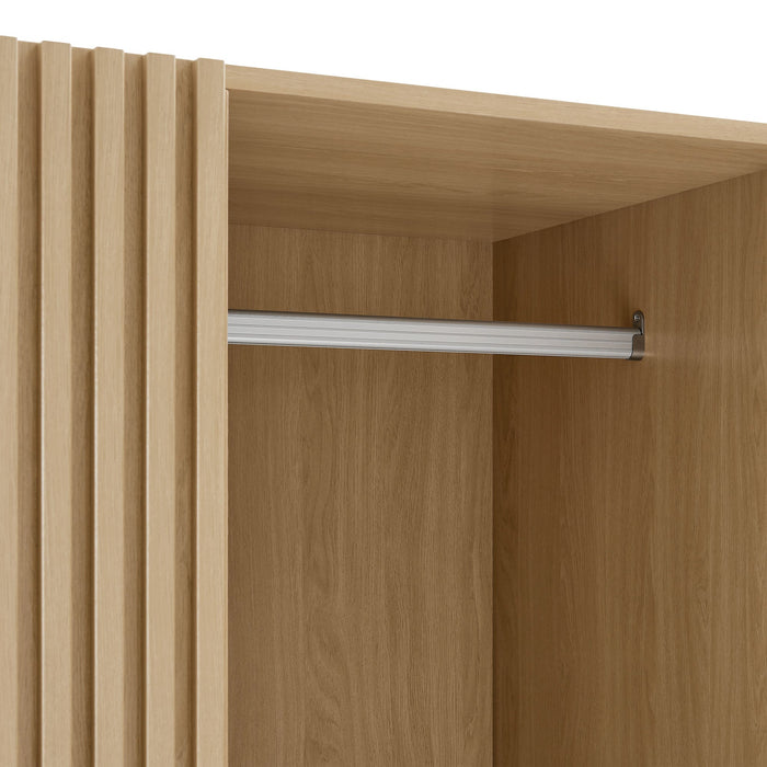 Modway Render 2-Door Wardrobe Closet Living Room Furniture - View 9