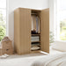 Modway Render 2-Door Wardrobe Closet Living Room Furniture - Close-Up
