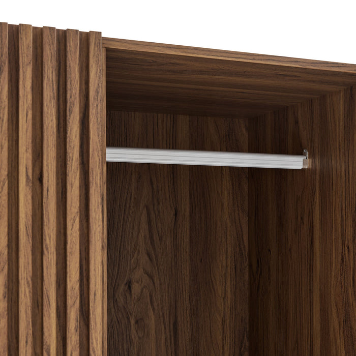 Modway Render 2-Door Wardrobe Closet Living Room Furniture - View 19