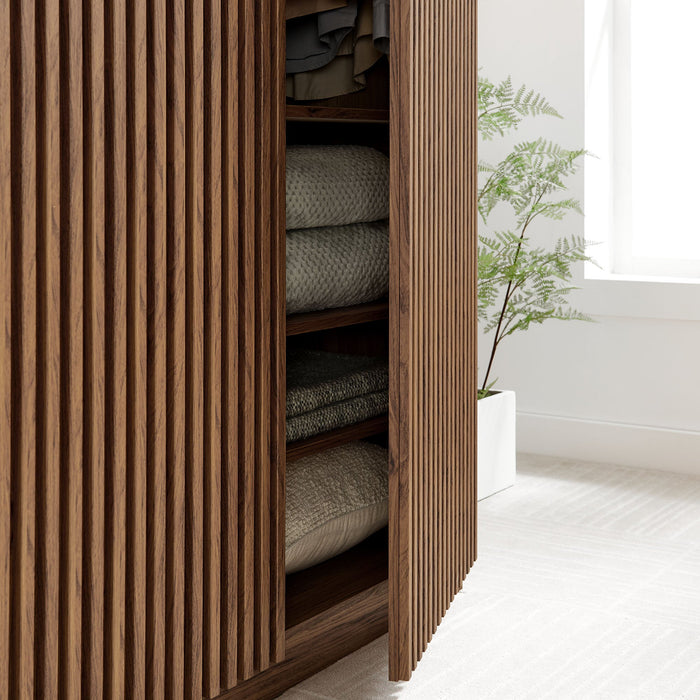 Modway Render 2-Door Wardrobe Closet Living Room Furniture - View 15
