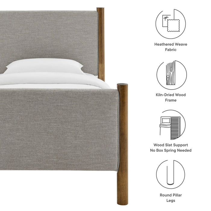 Maven Upholstered Platform Bed