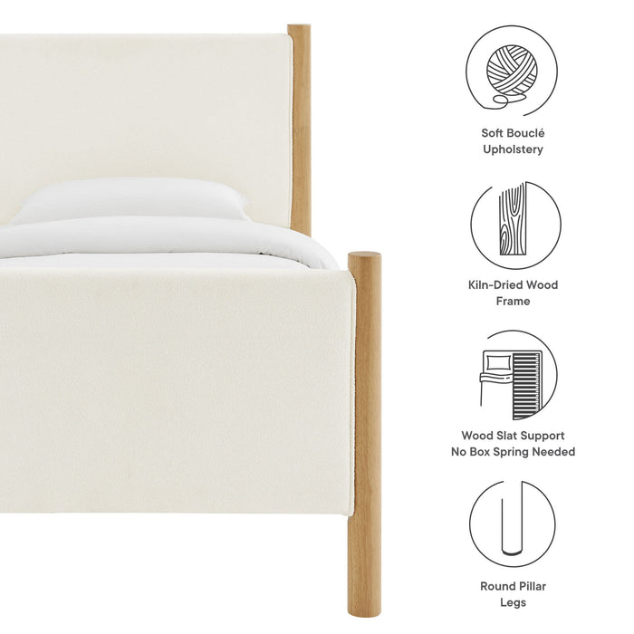 Maven Upholstered Platform Bed