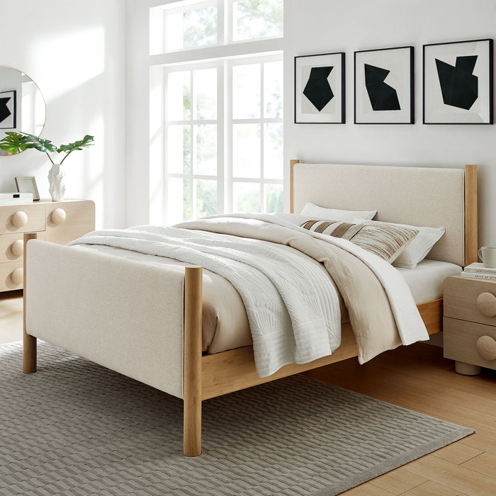 Maven Upholstered Platform Bed