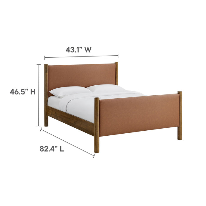 Maven Upholstered Platform Bed