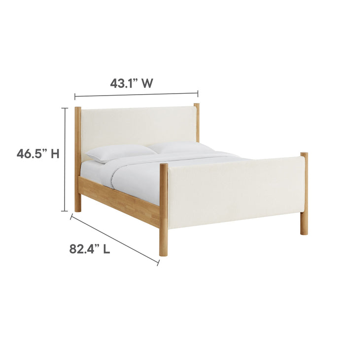 Maven Upholstered Platform Bed
