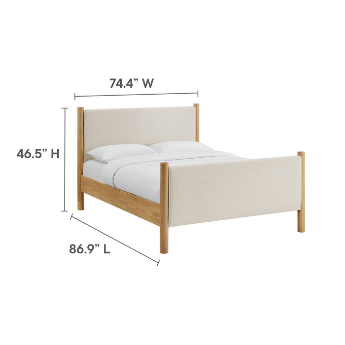 Maven Upholstered Platform Bed