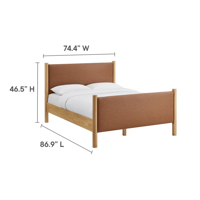 Maven Upholstered Platform Bed