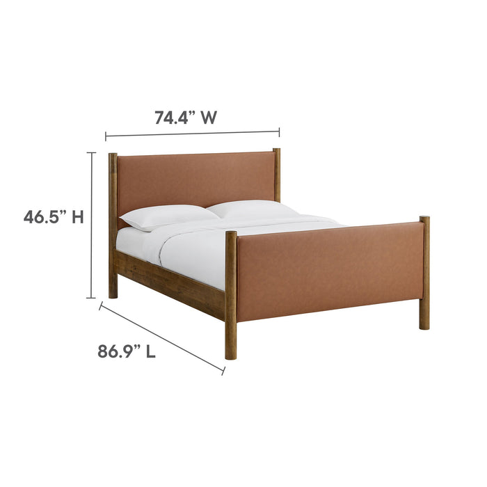 Maven Upholstered Platform Bed
