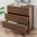 Modway Render Large 3-Drawer Nightstand Bedroom Furniture - Close-Up