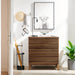 Modway Render Large 3-Drawer Nightstand Bedroom Furniture - Lifestyle View