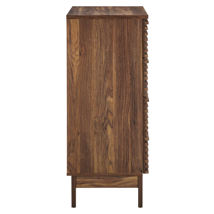 Modway Render 4-Drawer Chest Living Room Furniture - Lifestyle View