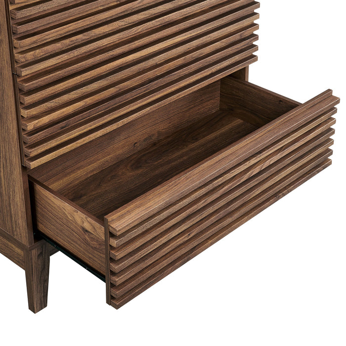 Modway Render 5-Drawer Chest Living Room Furniture - Features