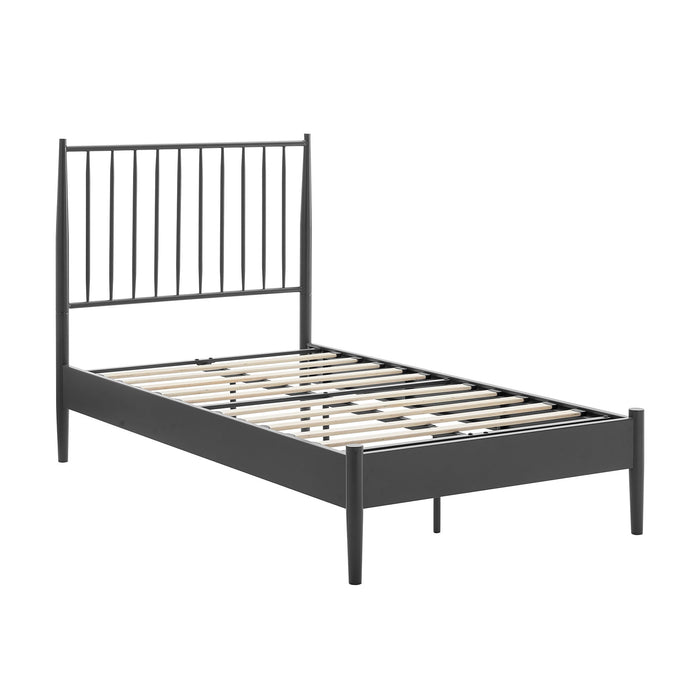 Adair Metal Spindle Platform Bed