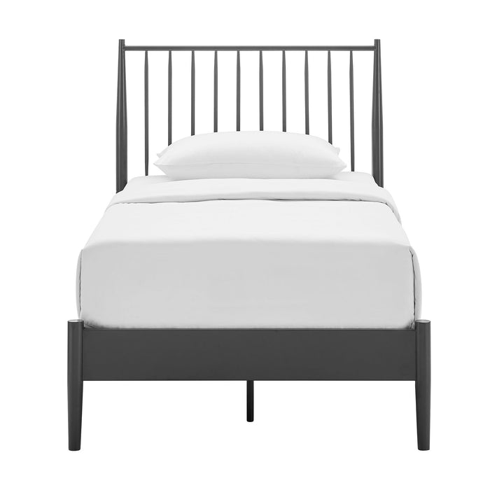 Adair Metal Spindle Platform Bed