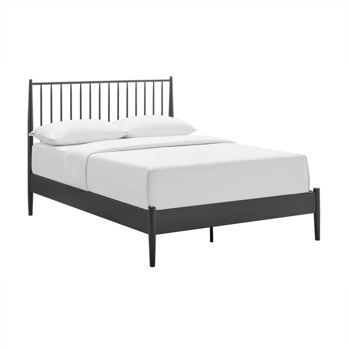 Adair Metal Spindle Platform Bed