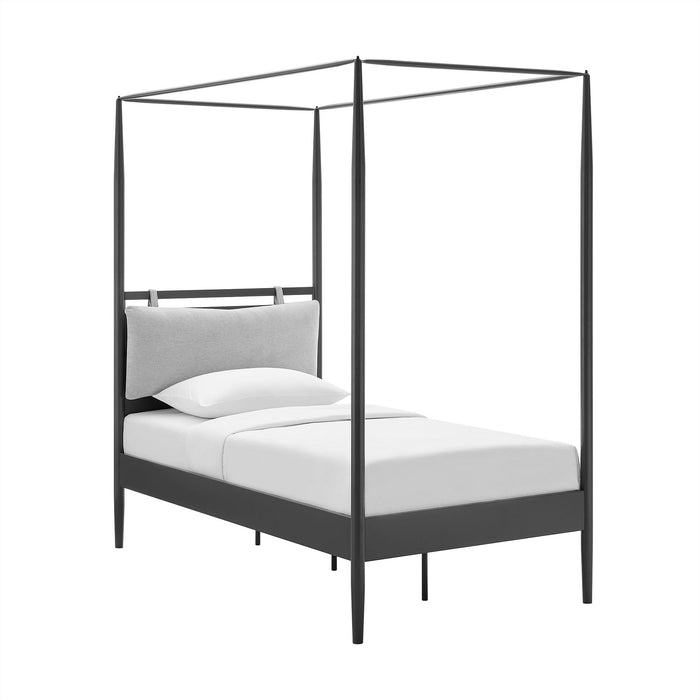 Marlowe 4-Poster Canopy Metal Platform Bed