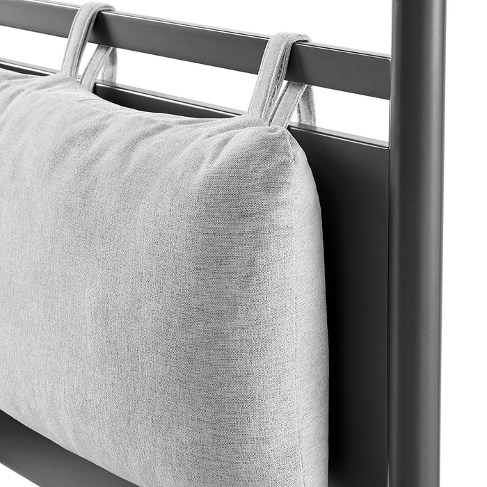 Marlowe 4-Poster Canopy Metal Platform Bed