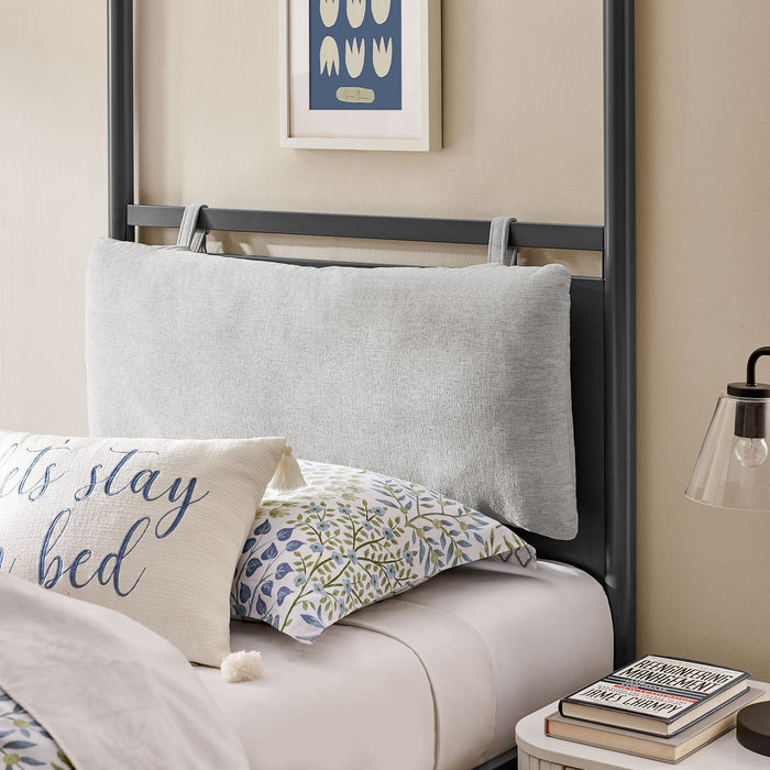 Marlowe 4-Poster Canopy Metal Platform Bed