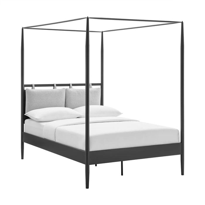 Marlowe 4-Poster Canopy Metal Platform Bed