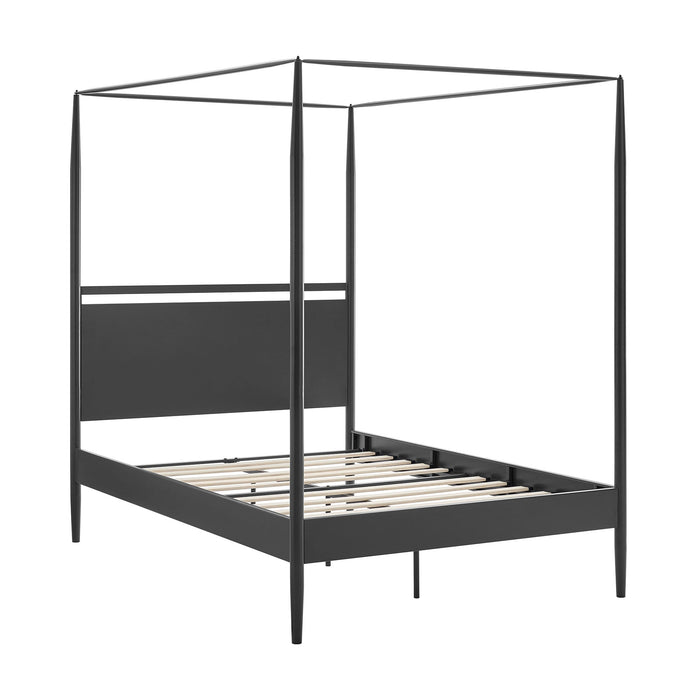Marlowe 4-Poster Canopy Metal Platform Bed