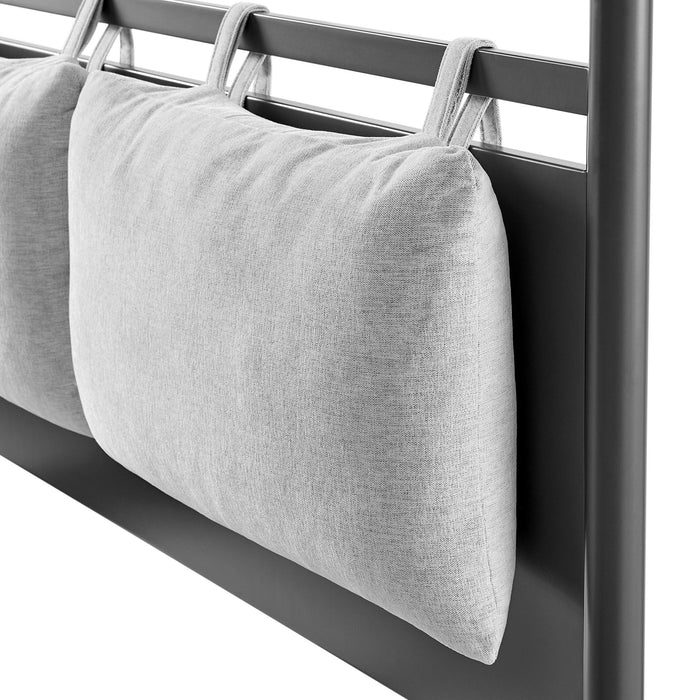 Marlowe 4-Poster Canopy Metal Platform Bed