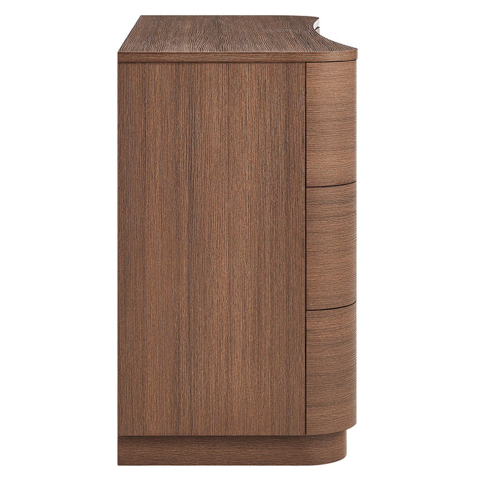 Mirae 6-Drawer Curved Dresser