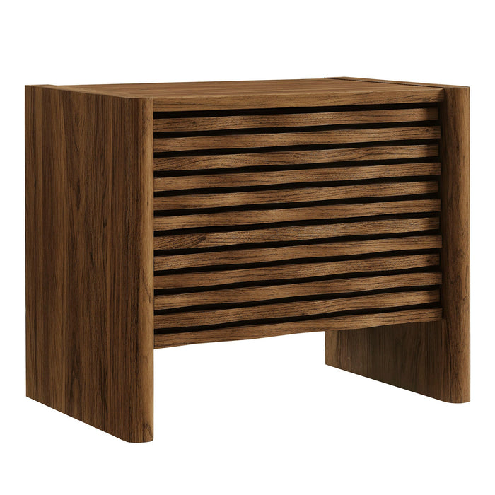 Emric Wave Nightstand