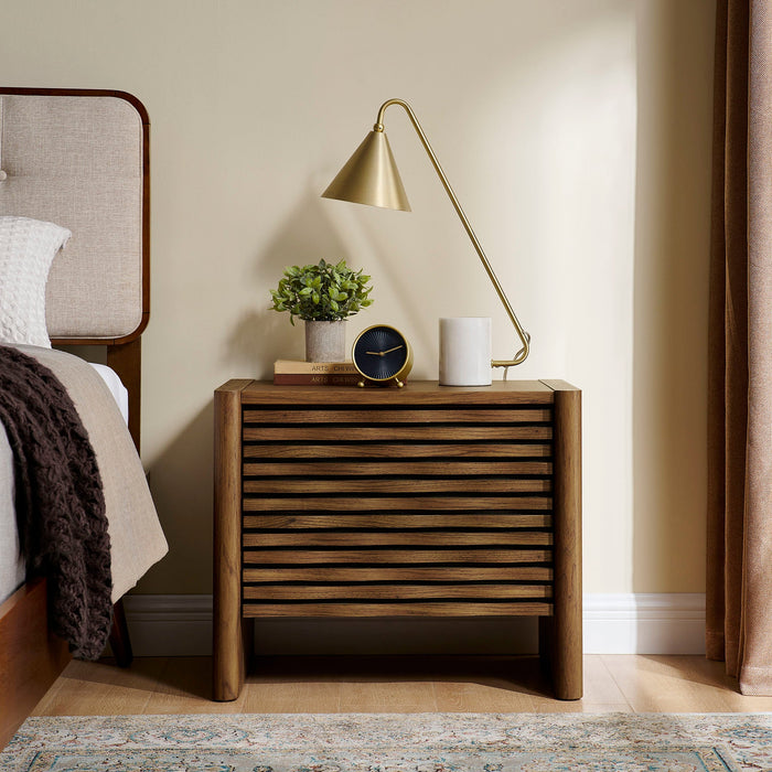 Emric Wave Nightstand
