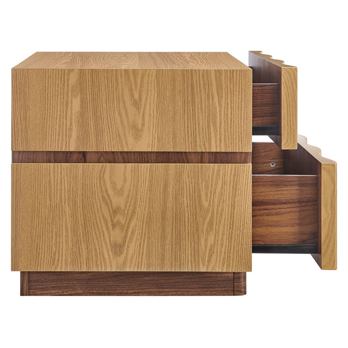 Isola 2 Drawer Nightstand