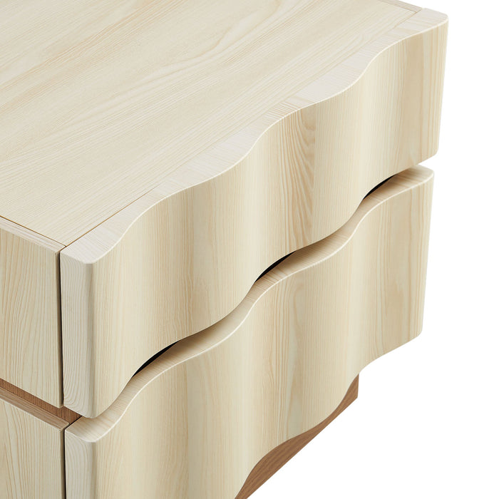 Isola 2 Drawer Nightstand