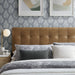Lily Vegan Leather Headboard Toast / Queen