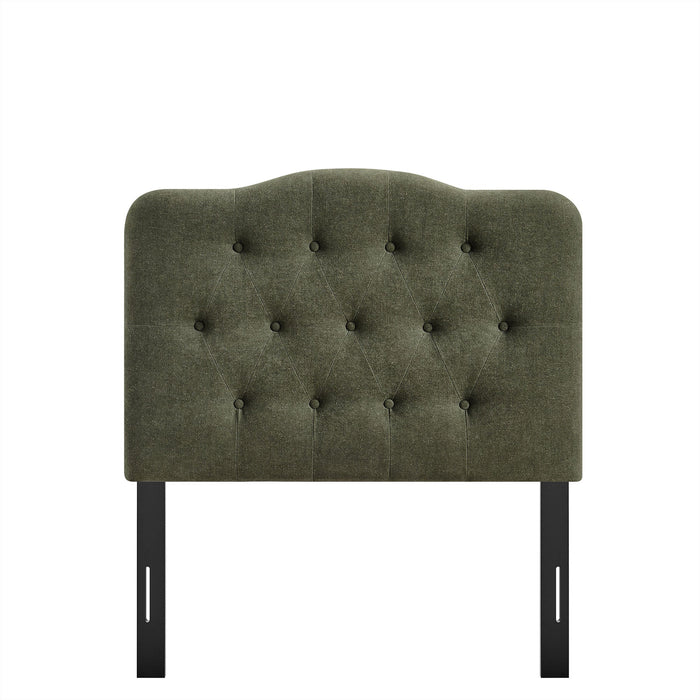 Annabel Upholstered Headboard Sage / Twin