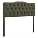 Annabel Upholstered Headboard Sage / Queen