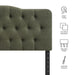 Annabel Upholstered Headboard Sage / Queen