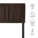 Eloise Upholstered Headboard Chocolate Brown / Twin